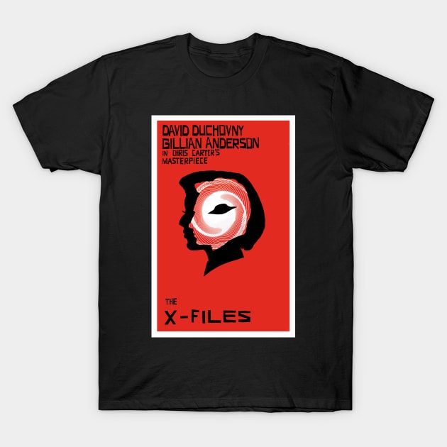 The X-Files as Vertigo T-Shirt by horribleaccents